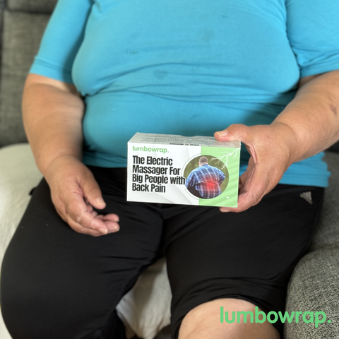 Lumbowrap® - The Electric Lower Back Pain TENS Massager For Overweight People