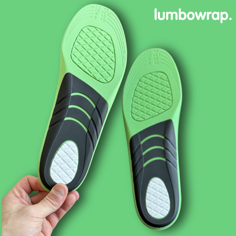 Lumbowrap® - The Walking Insoles For Heavy People With Foot Pain (2 Pairs)